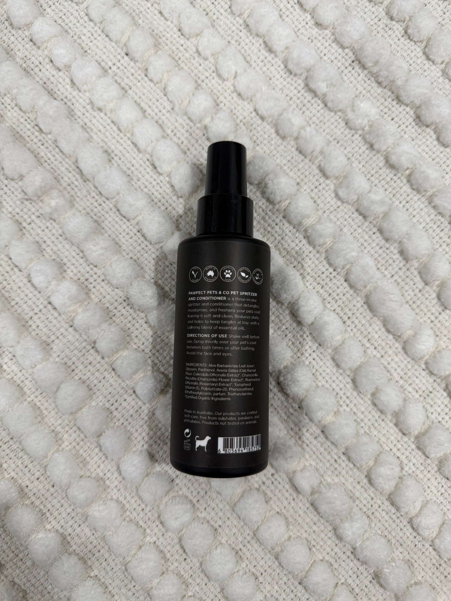 Conditioning spray + Cologne - Fresh cotton scent