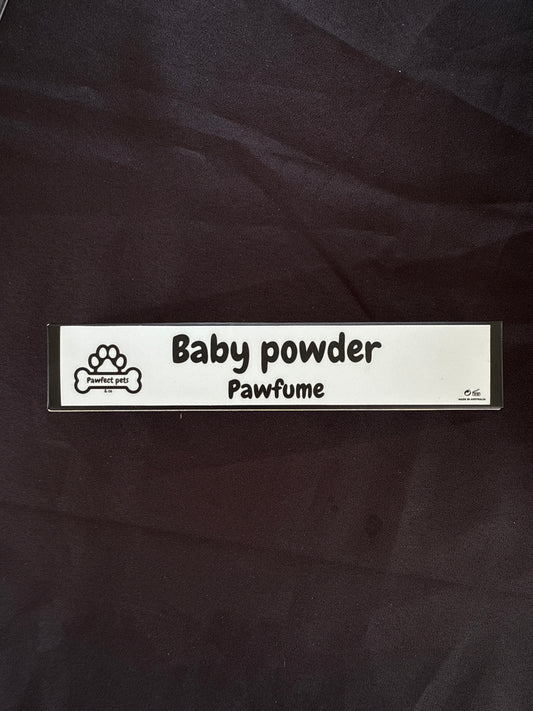 Baby powder pawfume