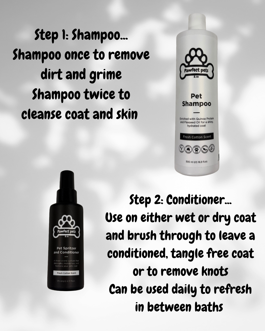 Shampoo and conditioner bundle